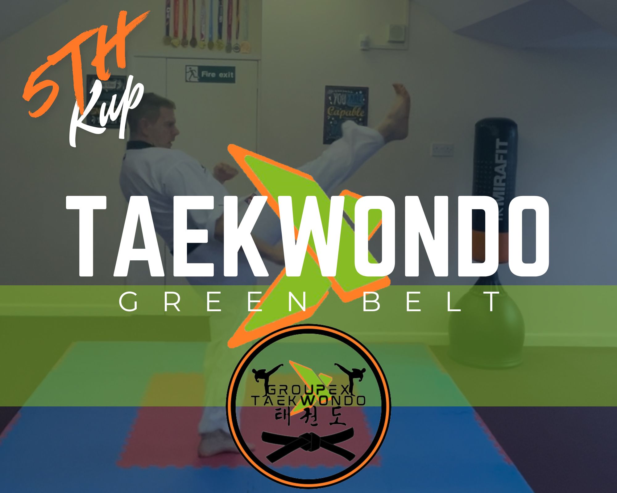 GroupEx Taekwondo Green Belt